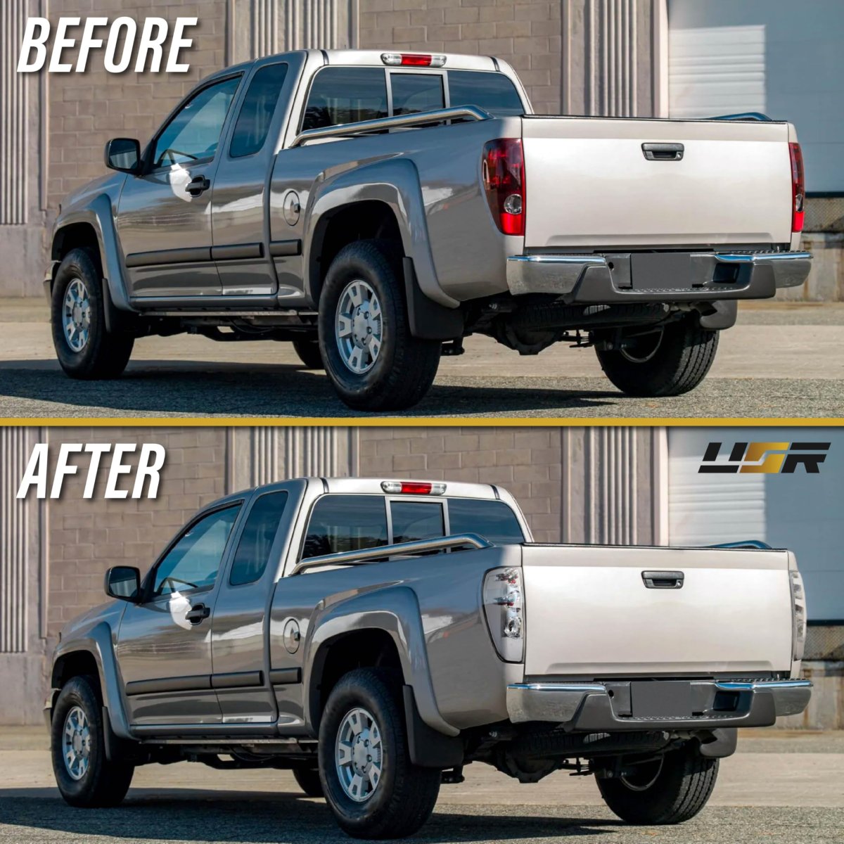 Usr Unique Style Racing 04-12 Z85 Pickup Tail Light A Rear Lamps Set Left Right For 2004-2012 Chevrolet Colorado Chevy Pick Up