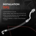 A-premium A C Discharge Line Hose Assembly Compatible With Honda Civic 2012-2015 Acura Ilx 2013-2015 1 8l 2 0l Compressor To