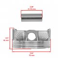 Caltric Cylinder Piston Kit With Rings Compatible Polaris