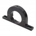 Aluminum Steering Column Upper Mount 2 In Tube Bracket 2310000030 Billet Keyed Anti Drop Replacement For Chevy Black