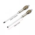 Uxcell Ph2 Phillips 1 4-inch Slotted Magnetic Impact Screwdriver Set Of 2 Pieces With 5-inch Cr-v Shaft And Hex Strike Cap