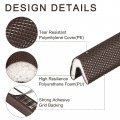 Uxcell Door Frame Weather Stripping 15ft Long 0 35 Wide Self Adhesive Foam Window Seal Soundproof V Shaped Flexible And Strip