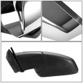 Gm1320456 Factory Style Driver Left Side Mirror Manual Folding Power Adjust Heated Glass Memory Blind Spot Compatible With