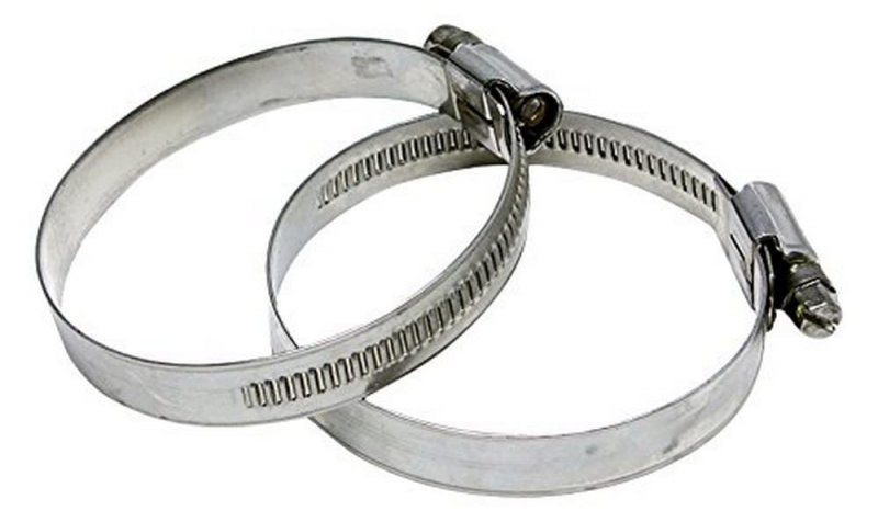 Hps Performance Emsc-90-110x2 Stainless Steel Embossed Hose Clamps Sae 60 3-1 4-5 16 Pack Of 2