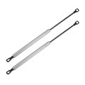 2 Pcs 15inch 40ibs 180n Silver Tone Lift Supports Struts Shocks Gas Spring Universal For Rv Car Truck Boat 