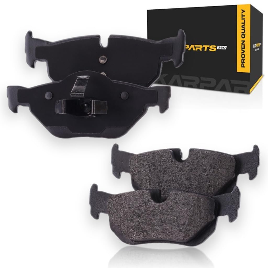 Rear Brake Pad Set For Bmw 328i 335i Xdrive 2009 To 2013 Semi Metallic 2 Wheel Replacement 34216774692 34216790761