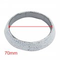 Uxcell Car 2 8 Inner Dia Manifold Downpipe Header Exhaust Graphite Donut Gasket
