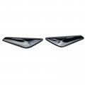 Kison Auto Left Right Chrome Fender Panel Side Marker Signal Light Finisher Trim For Bmw X3 X4 F25 F26 51117338569 51117338570