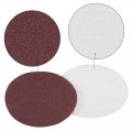 Uxcell 1 Hook And Loop Sanding Discs 100 180 240 1500 3000 Grit Aluminum Oxide Sandpaper With M6 Backing Pad For Random Orbit