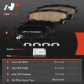 A-premium Rear Ceramic Disc Brake Pads Set Compatible With Cadillac Srx 2004-2009 Cts 2006-2007 Sts 2005-2011 4pcs