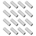 16pcs 304 Stainless Steel Spacer 3 8 Od X 5 Id 1-3 16 Length 10x8x30mm Screw Standoff Bushing Plain Finish Unthreaded Round 