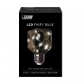 Feit Electric Fy Sq Sw 1w Decorative Fairy Magical Glow Square 27k Clear Led Light Bulb 4 H X 5 W 2 D 2700k Soft White