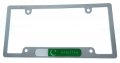 Pakistan Flag Car License Plate Frame Chrome Plated Plastic Tag Holder Cp08