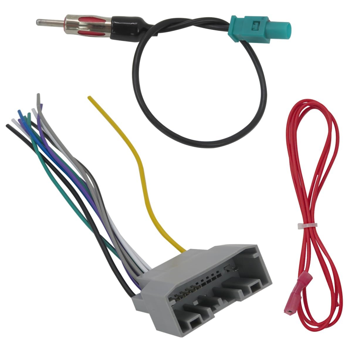 Car Stereo Wiring Harness Fit For 2009-2010 Chrysler 300 Radio Wire With Antenna Adapter Connector Us Stock