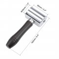 Uxcell Platen Tools Leather Press Edge Roller Creaser And Smoother Glue Laminating Iron Roll 60mm