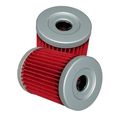 Caltric Oil Filter For Suzuki Ltf300f Lt-f300f King Quad 300 1999 2000 2001 2002 2-pack 