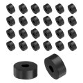48pcs Rubber Spacers 20mm Od 6mm Id 8mm Height Round Anti Vibration Spacer Bushing Grommets Thick Washers For Home Car 