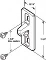 Prime-line Products E 2137 Zinc Plated Diecast Daryl Sliding Door Keeper