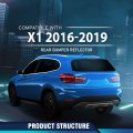 Rear Left Bumper Reflector Driver Side For Bmw X1 Sdrive28i Xdrive28i 2 0l L4 Gas 2016-2019 61617355547 Red