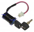 Replacement Atv Key Ignition Switch 4 Wire Compatible With 50cc 70cc 90cc 110cc 125cc 150cc Cc Taotao Sunl Coolsport Coolster