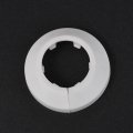 Uxcell Pipe Cover Decoration 34mm Pp Plastic Escutcheon Water Drain Line White 10pcs