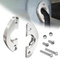 Motoqueen 1 25 Aluminum Firewall Pass Through For Wiring Harness- Eliminates Grommet In Fire Wall 