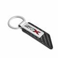 Ipick Image Compatible With Ford F-150 Stx 4x4 Carbon Fiber Texture Black Pu Leather Strap Key Chain