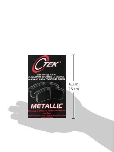 Centric Parts 102 02560 Series Semi Metallic Standard Brake Pad