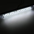 Partsam 4x 8 White Waterproof 18 Diodes Led Utility Strip Light 12v Assembly Universal