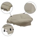 Tan Front Driver Passenger Side Bottom Perforated Microfiber Leather Replacement Seat Covers For Lexus Is250 Is350 2006 2007