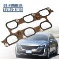 X Autohaux 12673301 Car Engine Lower Intake Manifold Gasket Replacement Black