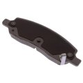 Rear Brake Pad Set For Cadillac Dts 2006 To 2011 Ceramic Friction Material Steel Backing Silver Classification Replacement