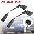 Topteng 2pcs Windshield Wiper Nozzle Spray Heated 61667110851 61667135411 For Bmw 1 Series E82 E88 2008-13 X3 E83 2004-10 X5