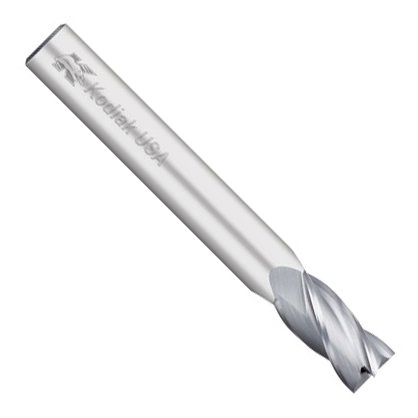 Kodiak Cutting Tools Kct1362 Premium Carbide End Mill Long Series 4 Flute 8 Shank 3 Length Of Cut 2-1 4 Overall 1 Diameter