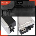 A-premium Front Hvac Heater Blower Motor And Resistor Assembly Compatible With Bmw Vehicles 528i 535d 535i 550i 640i 650i 740i