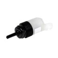 Cadillac Cts 2010 11 12 13 14 5 Headlight Washer Pump Spade Terminal 1 Hose Port 2 Terminals 0 24 Inches 6 01 Millimeters 