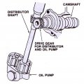 Engine System Oil Pump Drive Shaft Heavy Duty Fatigue Proof Steel High Strength For Sbc 283 302 327 350 5 7l
