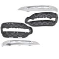 4pcs Front Fog Light Cover Left And Right For Mercedes Benz X204 Glk350 2013-2015 2048857123 2048853374 Wdk20466350 Wdk20466351 