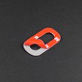 Airspeed Carbon Fiber Car Seat Memory Button Frame Sticker Auto Adjustment Ring Cover Interior Decoration Trim For Dodge