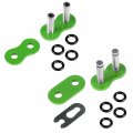 Caltric O-ring Drive Chain Compatible With Suzuki Dr250s Dr-250s Dr 250 S 1990-1992 Green