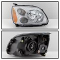 Acanii For 2004-2012 Mitsubishi Galant Halogen Model Chrome Bezel Replacement Headlight Headlamp Passenger Side Only