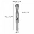 18mm Reduced Shank Cemented Carbide Twist Drill Bits For Hardened Steel Stainless 1 2 Inch Straight