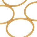 Buick Lucerne 2006-2011 Turbine Shaft Seal Rubber Tan O-ring Round Rim 