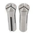 8 Piece High Accuracy Fractional Collet Set 1 8 To In For Cnc Lathe And Milling Heat Treated Spring Steel Tool Chucks End Mills