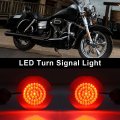 Finmokal 3 1 4 Flat-style Turn Sing Als Rear Insert Bulb Fit For Road Glide Fltr And 2005 Classic Heritage Softail Electra Flht