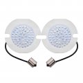 Finmokal 3 1 4 Flat-style Turn Sing Als Rear Insert Bulb Fit For Road Glide Fltr And 2005 Classic Heritage Softail Electra Flht