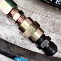 4 Pcs 6an To 3 8 Npt Adapter Straight Fitting With Anodized Surface Finish 6061-t6 Aluminum Thread 6 An Flare Black