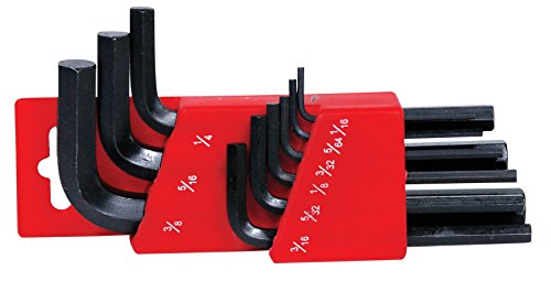 Performanc Tool 1400 9-piece Sae Hex Key Set