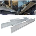 Pair Of Slip On Outer Rocker Panels For 2003 To 2006d Expedition Silver Galvanized Sheet Material Replacement For Gnt56215198 