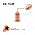 Xt30 Xt40 Plasma Cutting Torch Consumables For Miller Spectrum 375 625 X-treme Cutter 249926 Electrode 249928 Tip 40a 30pcs